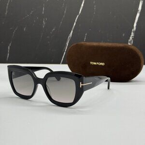 NEW TOM FORD SALTZMAN TF1192 01B SUNGLASSES BLACK WOMEN EYEWEAR FT1192 01B